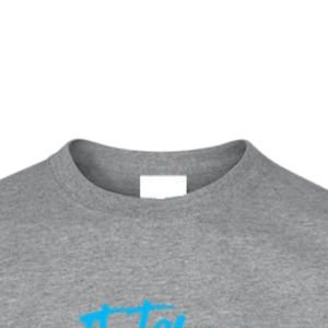 T-shirt gris à manches courtes et col rond pour tout-petits, décontracté, pour le jeu, l'école, confortable, à porter au quotidien, pour les activités - Product Image 2