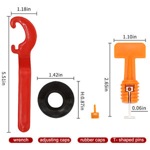Sistema <span class=keywords><strong>de</strong></span> nivelación <span class=keywords><strong>de</strong></span> ladrillo <span class=keywords><strong>de</strong></span> bloqueo en forma <span class=keywords><strong>de</strong></span> T <span class=keywords><strong>de</strong></span> alta calidad y duradero Dispositivo <span class=keywords><strong>de</strong></span> nivelación <span class=keywords><strong>de</strong></span> cerámica - Product Image 2
