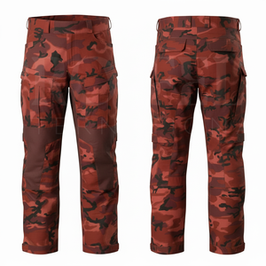Latest Design Whole Sale Camouflage Cargo Pants Premium Quality Multi Pocket Casual Workwear Cotton Blend Outdoor Style <b>Trousers</b> - Product Image 3