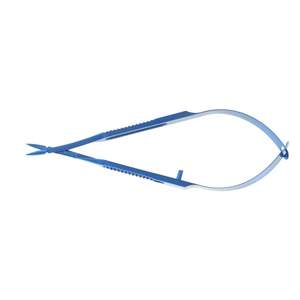 Ciseaux angulaires Vannas de qualité supérieure, revêtement titane, ciseaux chirurgicaux ophtalmiques, instrument de microchirurgie oculaire - Product Image 1