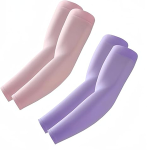 ปลอกแขนปั่นจักรยานแบบปรับได้ สวมใส่สบาย ป้องกันแสงแดด UV ปลอกแขนกันแดดสำหรับเล่นกีฬา - Product Image 2