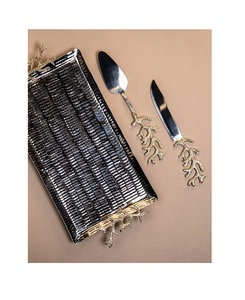 Stainless Steel Tea Coffee Serving <b>Tray</b> Rectangle Shape Customized Size Chocolates <b>Snacks</b> <b>Tray</b> At Lowest Price - Product Image 1