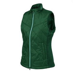 Chaleco Largo Acolchado de Invierno Personalizado, Sin Mangas, Acolchado, Cálido, para Mujer, para Clubes de Golf y Equitación - Product Image 5