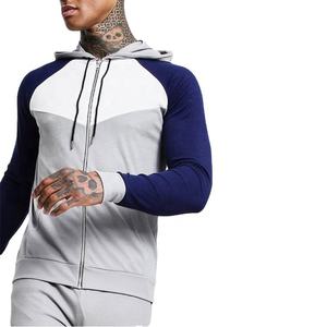 Chándal deportivo personalizado para hombre, conjunto de dos piezas de alta calidad con capucha y cremallera, gran oferta - Product Image 3