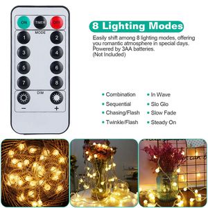 ไฟประดับลูกโลกกันน้ำแบบใช้แบตเตอรี่ ไฟ LED สำหรับตกแต่งภายนอกและภายในอาคาร - Product Image 4