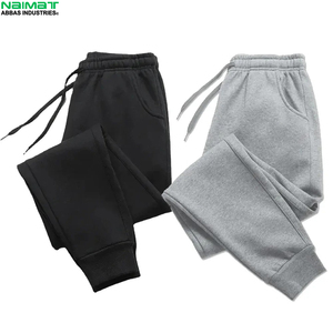 Pantalon de jogging uni et décontracté pour homme en molleton, idéal pour le quotidien et les tenues décontractées - Product Image 6