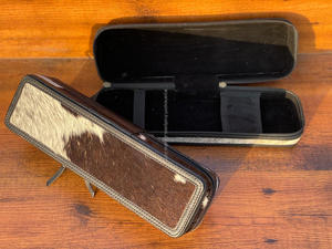 Nouvel arrivage de fer à friser en cuir de vachette véritable fait à la main résistant à la chaleur élégant femmes parfait organisateur de voyage pour outils de cheveux - Product Image 6