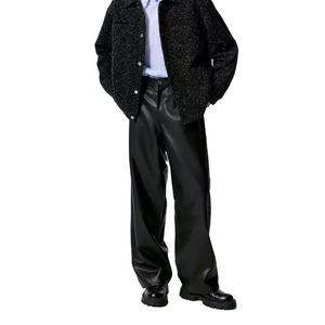 Diseño de Logotipo Personalizado, Pantalones Unisex de Alta Calidad con Patrón Apilado o Recto para Uso Diario, Personalizables - Product Image 3