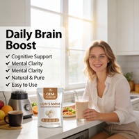 100% Natuurlijk Voedingssupplement 10:1 Leeuwenmanenextract Poeder