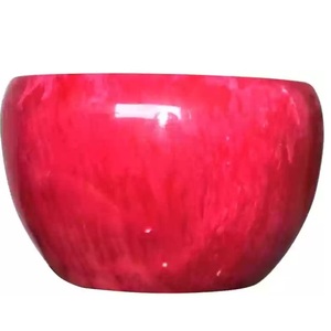 Cuencos de Resina Hechos a Mano, Cuenco de Resina Marrón para Frutas, Disponible en Muchos Colores, Artículos Decorativos para el Hogar en Resina, Utensilios para Ensaladas - Product Image 3