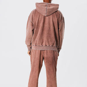 Sweat-shirts pour hommes à effet délavé, design personnalisé, prix de gros, tendance actuelle, design de mode durable, dernières tendances. - Product Image 2