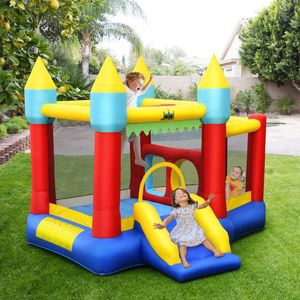Grande Castello Gonfiabile da Esterno con Scivolo per Bambini, Senza Soffiatore Incluso - Product Image 2
