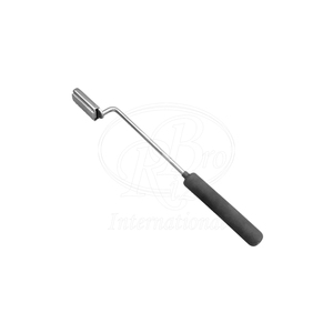 เครื่องมือขูดฟันม้าแบบสแตนเลสขนาด 11 นิ้ว พร้อมด้ามจับ PVC ใบมีดขูดถอดเปลี่ยนได้ ใช้ซ้ำได้ สำหรับสัตวแพทย์ - Product Image 1