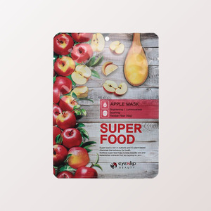 มาส์กหน้าเกาหลี K-Beauty Superfood Apple Mask 10 ชิ้น ผลิตในเกาหลี 23 มล. บำรุงผิวหน้า ฟื้นฟูผิว - Product Image 6