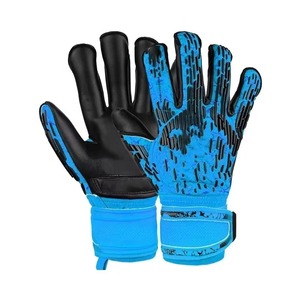 Gants de gardien de but unisexes de haute qualité, en latex respirant, antidérapants, avec sangle de poignet réglable, protection UV complète des doigts, confortables pour hommes - Product Image 6