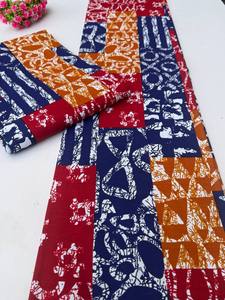 Tissu sergé 100 % coton, motifs africains stylés inspirés du Mozambique, imprimés wax et Ankara, pour chemises et robes de mode pour garçons - Product Image 4