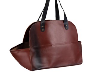 Robuste Echtes Leder Brennholz-Tragetasche Maßgefertigte Outdoor-Camping Holztransport-Aufbewahrungstasche LLR-0161 - Product Image 4