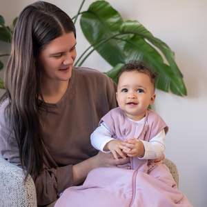 Saco de Dormir Personalizado para Bebé, Algodón Orgánico Ecológico, Color Sólido para Toda Temporada, Saco de Dormir para Recién Nacido, Suave y Transpirable - Product Image 5