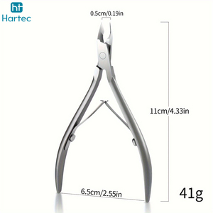5mm Precision Jaw Ergonomic Non-Slip Handle Premium <b>Sandblasted</b> Finish Comfortable Grip 5mm Sharp Stainless Steel Nail Clippers - Product Image 4