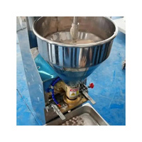 Machine automatique à boulettes de viande, motorisée, haute capacité, en acier inoxydable de qualité alimentaire pour porc, poulet, bœuf et poisson