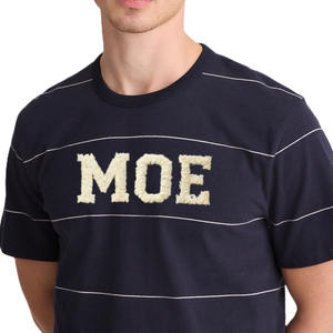 Camiseta Vintage de Algodón para Hombre, Logotipo Bordado Personalizado, Alto GSM, Corte Holgado, Estilo Urbano, Fabricación OEM ODM, Marca Privada - Product Image 2