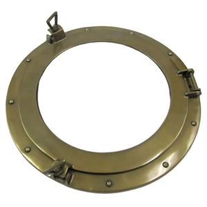 Ojo de buey náutico de forma ovalada decorativa con acabado pulido plateado de Metal con espejo Fabricación y suministro de nuevo diseño - Product Image 6