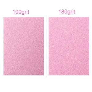 Lima de Uñas de Cristal Rosa de Doble Cara, Grano 100, Duradera, Desechable, 3.5x2.5x1.2cm, Herramienta de Manicura - Product Image 5