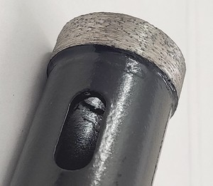 Foret diamanté à corps court de 32 mm pour le perçage du granit ou du béton - Product Image 2