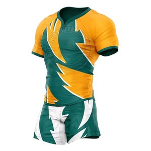 Mens Rugby Uniform <b>Complete</b> <b>Set</b> Lightweight Durable Sportswear Designed for Performance Comfort and Flexibility - Product Image 3