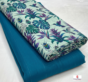 Soft Lightweight Custom Digital Printed Polyester Fabric for Garments Dresses Home Textiles Wholesale Supplier - Product Image 1