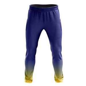Conjunto de Uniforme de Cricket Azul Marino y Amarillo para Hombre, Jersey Polo con Pantalones a Juego, Ropa Deportiva para Equipo, Ropa Deportiva para Juego - Product Image 3