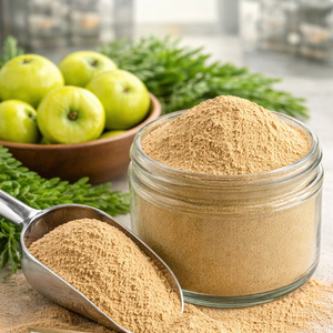 WARRLY Extracto Herbal Natural de Amla en Polvo 99% Puro Grado Alimenticio Vitamina C Rica en Frutos del Bosque de la India Fabricante a Granel Botella Tambor - Product Image 1