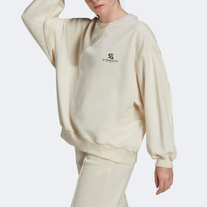 Sudadera de Mujer con Logotipo Personalizado, Manga Larga, Cuello Redondo, Tela Suave de Algodón, Estilo Casual, Moda Urbana 2026 - Product Image 1