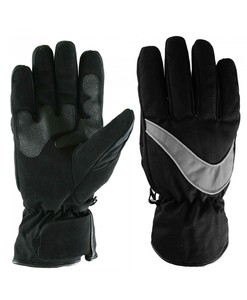Guantes de esquí calefactables de invierno, delgados, para hombre y mujer, producto estrella, palma de carbono negro, elemento personalizado, OEM, tiempo de personalización. - Product Image 1