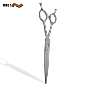 Juego de Tijeras para Cabello Recto para Diestros, Hojas de Acero Inoxidable Japonés, Acabado Satinado, Mango Duradero, Borde Afilado, Estuche de Cuero - Product Image 4