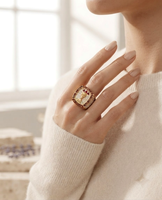 Pragalbh Jewels 14K Gold Luxus-Meisterschaftsring für Fußballfans – Trophäen-inspirierter Schmuck 2026 – Sport-Sammlerstück Geschenk