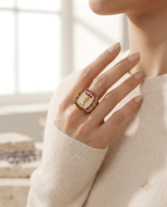 Anillo de Campeonato Dorado para Aficionados al Fútbol, Joyería Inspirada en Trofeos de Fútbol, Regalo Coleccionable Deportivo 2026, Anillo Distintivo - Product Image 6