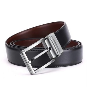Ceintures en cuir de vachette véritable de haute qualité pour hommes, ceintures en cuir véritable, mode, bonne qualité, vente directe d'usine, ceinture en cuir - Product Image 5