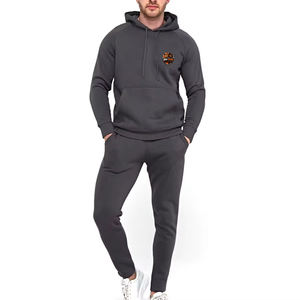 Conjunto Deportivo Informal de Invierno para Hombre, Ligero, de Primera Calidad, con Sudadera con Capucha y Pantalones Jogger, Cómodo y Transpirable para Entrenamiento - Product Image 1
