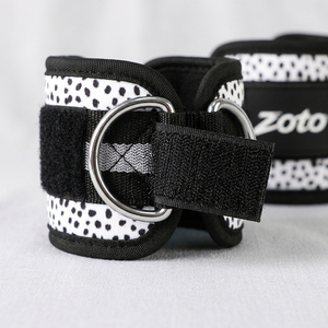 Custom Print Multi-Color Gym Ankle Straps Low MOQ Neoprene Padded Cable Cuffs for Fitness Workout Wholesale - Product Image 6