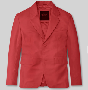 Veste en cuir unisexe modèle 2026 – Écologique, respirante, coupe-vent, col montant, logo frontal, style vintage - Product Image 4