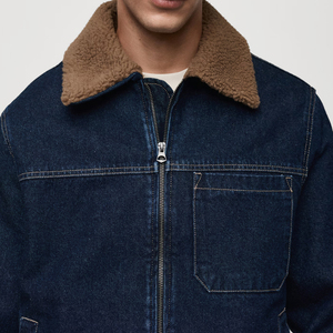 Breathable <b>Men</b> Jeans <b>Jackets</b> Plus Size <b>Jacket</b> Made in Pakistan Premium Fabric Trending Jeans <b>Jacket</b> For <b>Men's</b> Wholesale - Product Image 3