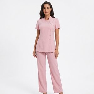 Uniforme de Esteticista y Masajista, Diseño Personalizado, Ropa de Salón, Túnica de Moda, Uniformes de Trabajo al por Mayor para Salón de Belleza y Spa - Product Image 2