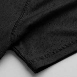 T-shirt pour homme à manches courtes, col en V, couleur unie vert foncé, coupe classique, respirant, léger, en spandex/polyester, teinture unie, été - Product Image 6