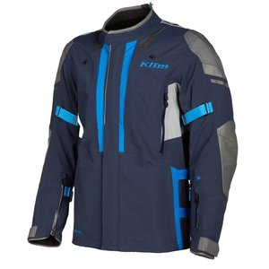 Veste Klim Latitude pour homme, manches longues, imperméable, veste de moto bleu gris GORE-TEX toutes saisons - Product Image 3