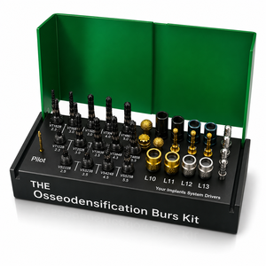 Kit de 29 pièces de forets et fraises dentaires manuels en acier, certifiés CE Classe I, pour implants et rehaussement du sinus maxillaire, pour usage chirurgical - Vente chaude - Product Image 5