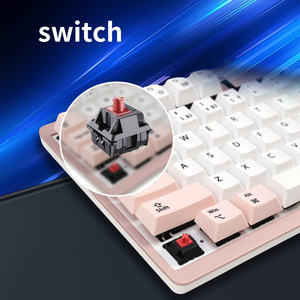 Clavier mécanique silencieux Cherry Axis USB Type-C 108 touches, triple mode, taille standard, pour jeux, neuf - Product Image 2