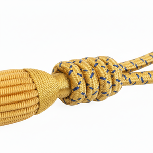 Nœuds de sabre personnalisés faits à la main avec ruban tressé à franges, équipement de défense personnel confortable - Product Image 4