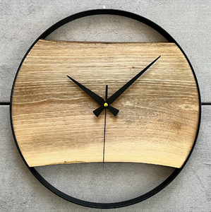 Modern Simple Wood Wall <b>Clock</b> Cheap Price And Metal Frame Crafts Home Decorative Wall <b>Clock</b> New Design - Product Image 6