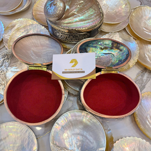 จานไข่มุกคุณภาพสูงสำหรับตกแต่ง ทำจากเปลือกหอยธรรมชาติ รับผลิตตามแบบ OEM พร้อมโลโก้สั่งทำ ผลิตโดยผู้ผลิตในเวียดนาม - Product Image 1